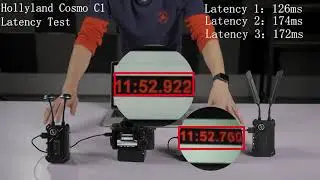 [REUPLOAD] Hollyland Cosmo C1 latency test: Why is the latency so much higher than claimed?