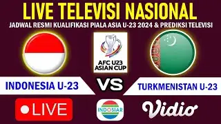 🔴 LIVE MALAM HARI !!?? Jadwal Timnas Indonesia U-23 vs Turkmenistan Kualifikasi Piala Asia U-23 2024