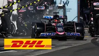 DHL Fastest Pit Stop Award - 2024 Italian GP (Alpine / Esteban Ocon)