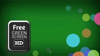 Colour full green screen dots effects | dots green screen effects | particles green screen 4k