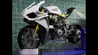 1/12 Panigale 1199S Detailing, Work in Progress