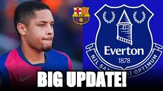 🚨🚨✅| BREAKING: Everton want to sign Victor Roque from Barcelona ✍📰