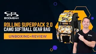 Boombah Softball Bag - Rolling Superpack 2.0 Unboxing & Review