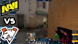 МАТЧ NaVi против Virtus.pro | Лучшие моменты матча | Невероятное дерби СНГ | IEM Katowice 2021