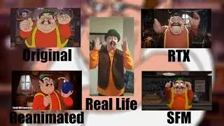 Morshu RTX vs Original vs Reanimated vs Live Action vs SFM Comparison