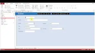 How to Create Buttons on Form MS Accsss