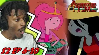 THEY USED TO BE FRIENDS?? 😳 | Adventure Time S3 Ep 6-10 REACTION |