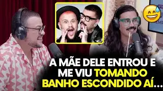 EDU AND FIH WERE CAUGHT TOGETHER IN THE ROOM😏😅 - DIVA DEPRESSÃO | PodcatsDelas Cortes