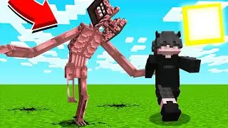 Intenté Sobrevivir a SIREN HEAD en este SERVIDOR de Minecraft