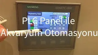 Gerçek Zamanlı Çalışma - Siemens S7-1200 PLC - KTP400