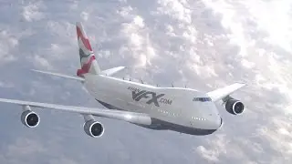 Element 3D / Adobe After Effects 3D Plane flying
