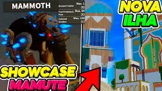 TRAILER da UPDATE 20 BLOX FRUITS! SHOWCASE da MAMUTE e REVELADO NOVA ILHA