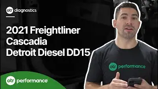 2021 Freightliner Cascadia Detroit Diesel DD15 Live Demo with OTR Diagnostics Scan Tool