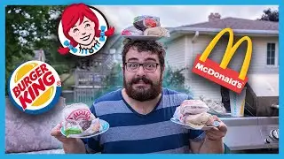 FAST FOOD BURGER FACE OFF | WHO HAS THE BEST BURGER?