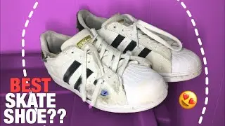 ARE LEATHER SKATE SHOES GOOD FOR SKATING? | ADIDAS SUPERSTAR ADV FULL SKATE REVIEW!!