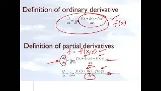 Chapter06.01. Prior Knowledge for Regression: Partial Derivatives