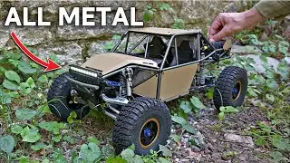 Super Detailed All METAL Offroad 1/8 Car Assembling & Running! | Capo CD 1582X Queen