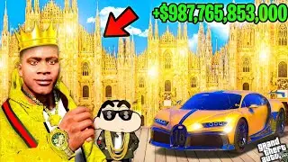 FRANKLIN TOUCH ANYTHING BECOME GOLD ll EVERYTHING IS FREE IN GTA5