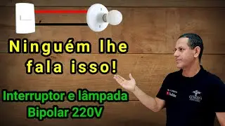 COMO INSTALAR UM INTERRUPTOR BIPOLAR