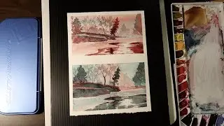 Color Theory: Alizarin Crimson and Veridian