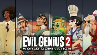 Evil Genius 2 - All Henchmen Side Stories (Jubei, Sir Daniel, Fugu + More!) 4K