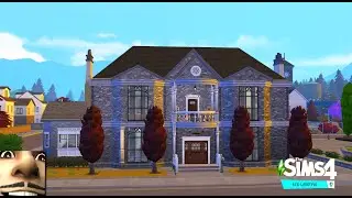 🏠 Пигулок Мэнор 🚂| Строительство Симс 4