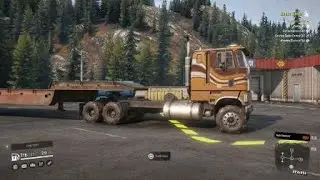 SnowRunner - Wide Trailer Saddle 'Glitch' Ford CLT9000