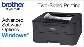 Duplex printing from Windows® - Brother printers