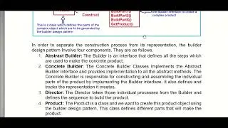 Builder Design Pattern