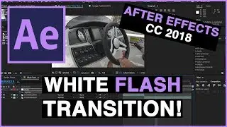 How to make White Flash Transitions Adobe After Effects CC 2018