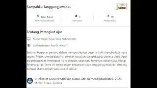Lulus kurasi oleh Kemdikbudristek menjadi kontributor perangkat ajar di PMM