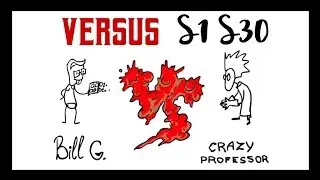 Bill G. vs Crazy Professor | Versus