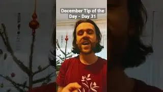 Happy New Year! December Tip of the Day #31 #nye
