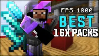 The BEST 16x PACKS For Bedwars! (HIGH FPS) 1.8.9