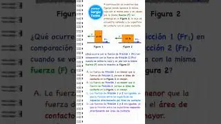 Tómate un minuto para pensar. Fuerza de Fricción. #física