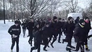23 Февраля.Русский Забег за ЗОЖ. Москва.