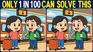 [Spot the Difference Brain Training] The subtle differences will test your attentiveness.