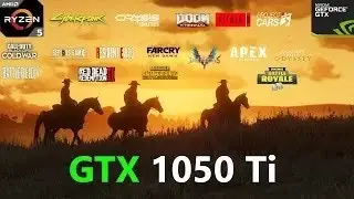 GTX 1050 Ti  Test in 20 Games in 2024