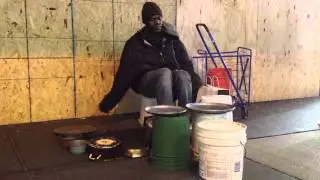 Drummer on 27th street and broadway