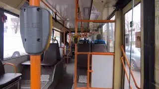 Минск, маршрут 29: БКМ-333, №5538 (без звука) / Minsk, route 29: trolleybus BKM-333, №5538 / Мiнск