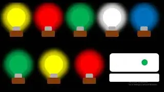 Light effect animation in powerpoint