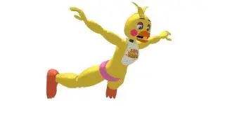 MMD Mangle and Toy Chica fusion