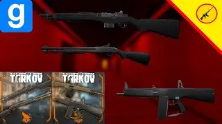 Garry's Mod: ARC9 EFT M590A1 AA-12 & M1A showcase