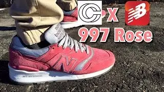 New Balance x Concepts 997 Rose ON FEET!
