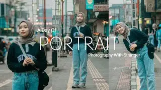 A Day Of Portrait Photography With Stranger || Pov Photography With Canon 600D