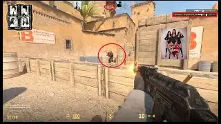 Robot in cs2 WTF?? AI ??