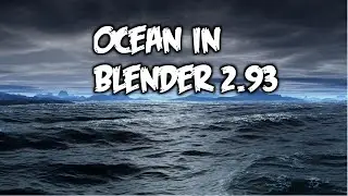 How to make ocean in blender