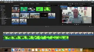 iMovie10 Basics Green Screen Tutorial Project#7