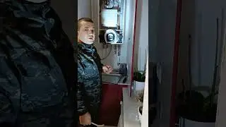 Газовый котел Federica Bugatti varme 24 первые морозы, проблемы первые.