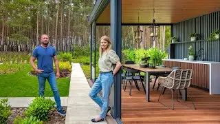 DREAM GARDEN right away! It has a GAZEBO, FIREPLACE, small trees and perennials 🌿 TOP Garden Ideas!